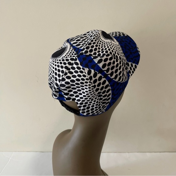 African Print Ankara Handmade Multicolor Bohemian Baseball Cap - Picture 7 of 10